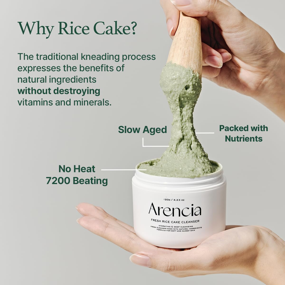 Korean Rice Mochi Face Cleanser - Face Mask, Foaming Cleanser, Gentle Scrub All in One - Deep Cleansing, Moisturizing, Pore Minimizing, Removing Blackhead- with Rice Water & Green Tea, Mugwort blackrose picks blackrose picks