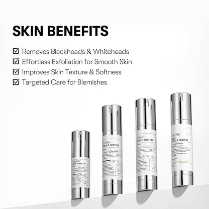 CICA Reedle Shot 100 Microneedling Serum for Pore Care and Exfoliation with Exosome and Centella Asiatica for Enhanced Skin Texture, Korean Liquid Skin Booster (1.69 Fl Oz / 50 mL)