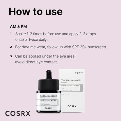 Glow Up with Our 15% Niacinamide Face Serum! 🌟 Pore Minimizing & Skin Tone Perfecting - Your New Korean Skincare Essential! 💖