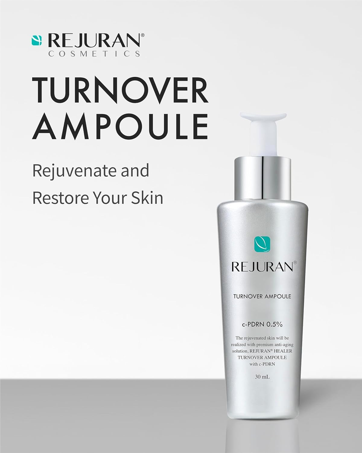 Glow Up with Turnover Ampoule! 🌟 Experience the magic of Original Salmon DNA for firmer, hydrated, and radiant skin. Say goodbye to aging with this must-have Korean skincare serum! 💖✨ #SkincareGoals #AntiAging #RadiantSkin