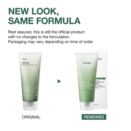 Heartleaf Quercetinol Pore Deep Cleansing Foam, Facial Cleanser, for Double Cleansing, BHA, Hyaluronic Acid, Glycerin, Face Wash, Blackhead Remover, Korean Skincare (150Ml/5.07 Fl.Oz.) blackrose picks blackrose picks