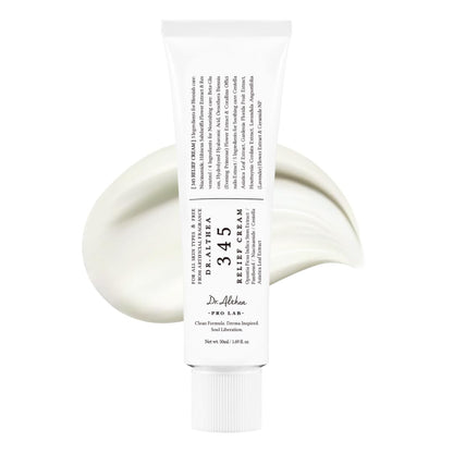 Say goodbye to blemishes with Dr. Althea 345 Relief Cream! 🌿✨ This daily moisturizer soothes and hydrates all skin types with the power of Niacinamide and Panthenol. Vegan, effective, and perfect for your skincare routine! #KoreanSkincare #BlemishCare #VeganBeauty