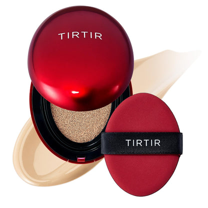 Get Flawless Skin with Our Mini Red Cushion Foundation! 🌟 Full Coverage, Weightless Feel, and a Gorgeous Satin Glow! Perfect for Concealing Tattoos! #KoreanMakeup #BeautyEssentials