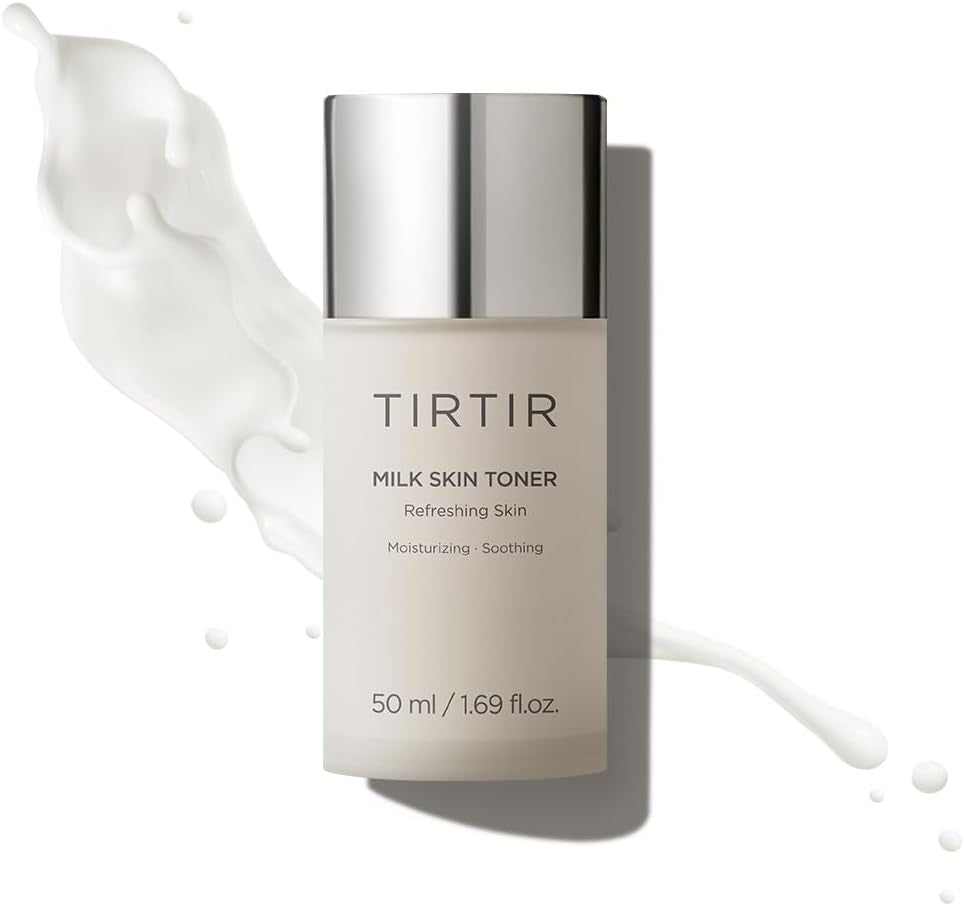 Milk Skin Rice Toner - Intensive Hydrating Facial Toner with Niacinamide, Ceramide, and Rice Bran Extract, Vegan Korean Skincare, 150ml / 5.07 fl. oz.