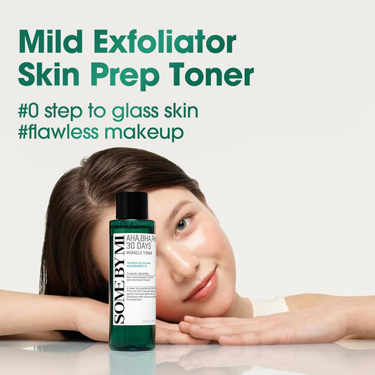 Transform Your Skin in 30 Days! 🌟 Discover the AHA BHA PHA Miracle Toner - Perfect for All Skin Types! Say Goodbye to Pores and Oily Skin with Salicylic Acid & 2% Niacinamide! 💧✨ #KoreanSkincare #SkincareRoutine