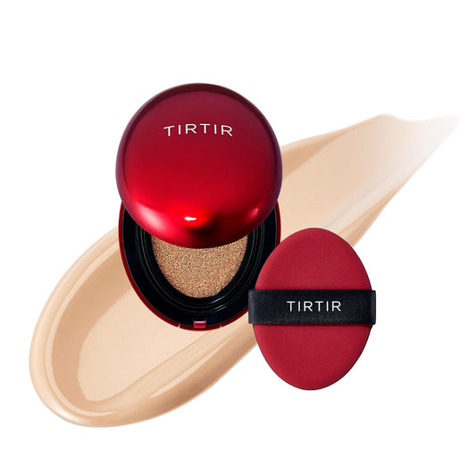 Get Flawless Skin with Our Mini Red Cushion Foundation! 🌟 Full Coverage, Weightless Feel, and a Gorgeous Satin Glow! Perfect for Concealing Tattoos! #KoreanMakeup #BeautyEssentials