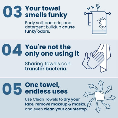 Say goodbye to stubborn makeup with our XL Biobased Face Towels! 🌿✨ Approved by the Eczema Association, these ultra-soft disposable wipes come in a 50 count pack. Perfect for sensitive skin! 💖 #MakeupRemover #EcoFriendly #SkincareEssentials