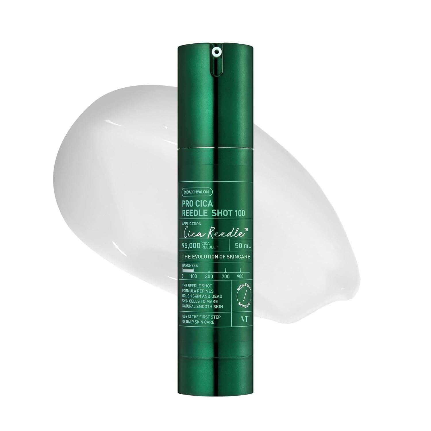 Pro Cica Reedle Shot 100 - Centella Asiatica Microneedling Serum with Cica Exosome and Hyaluronic Acid for Enhanced Skin Soothing and Radiance, 1.69 Fl Oz (50ml)