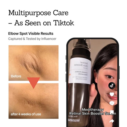 Revitalize Your Skin with Our Vegan Retinal Booster Serum! Perfect for Sensitive Skin, Uneven Tone, and Fine Lines! 🌟✨