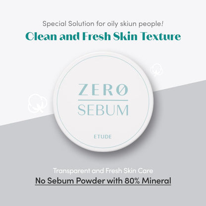 Say goodbye to shine! 🌟 Discover our Zero Sebum Drying Powder - the lightweight, mineral-packed solution for flawless, long-lasting makeup! 💖✨ #KBeauty #OilControl