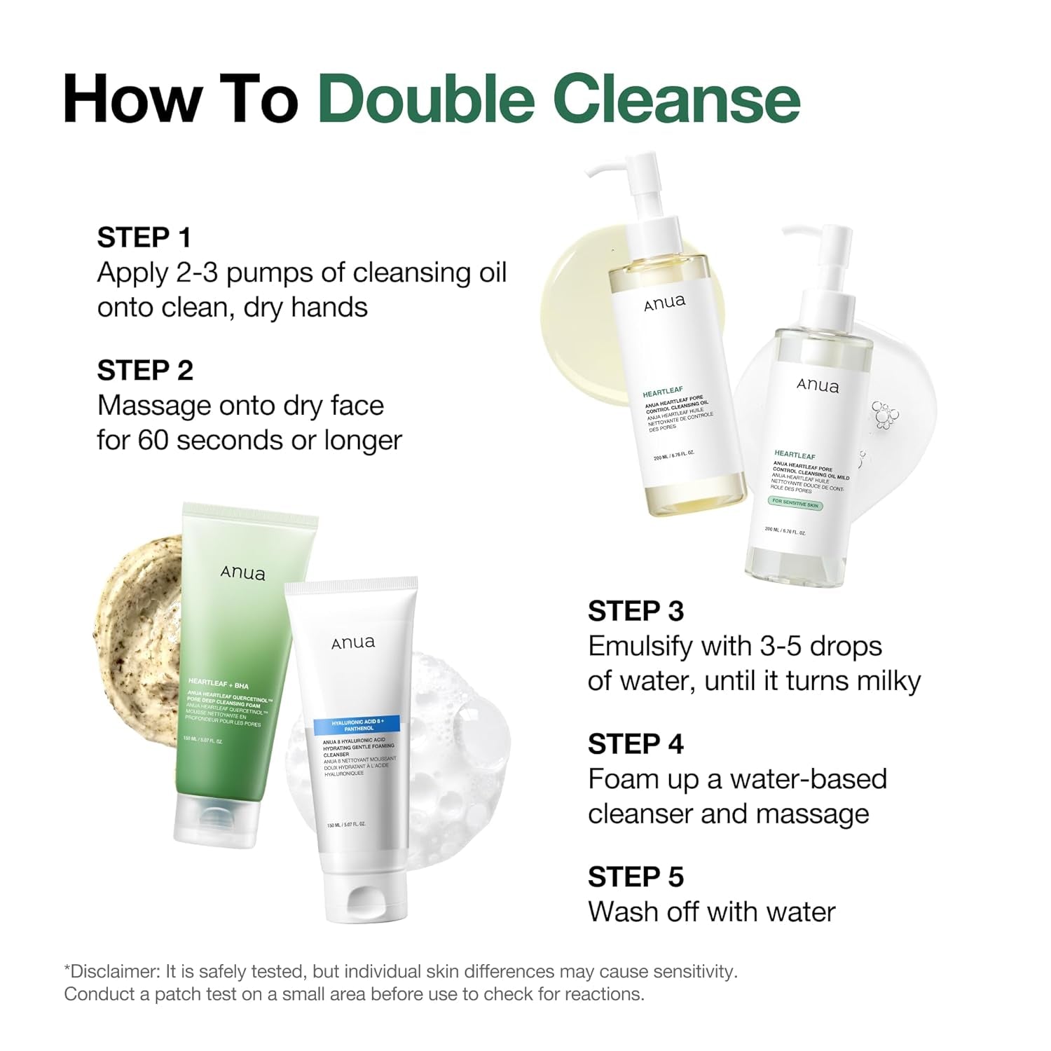Heartleaf Pore Control Cleansing Oil - Facial Cleanser for Makeup and Blackhead Removal, Korean Skincare, 6.76 Fl Oz (200 mL)