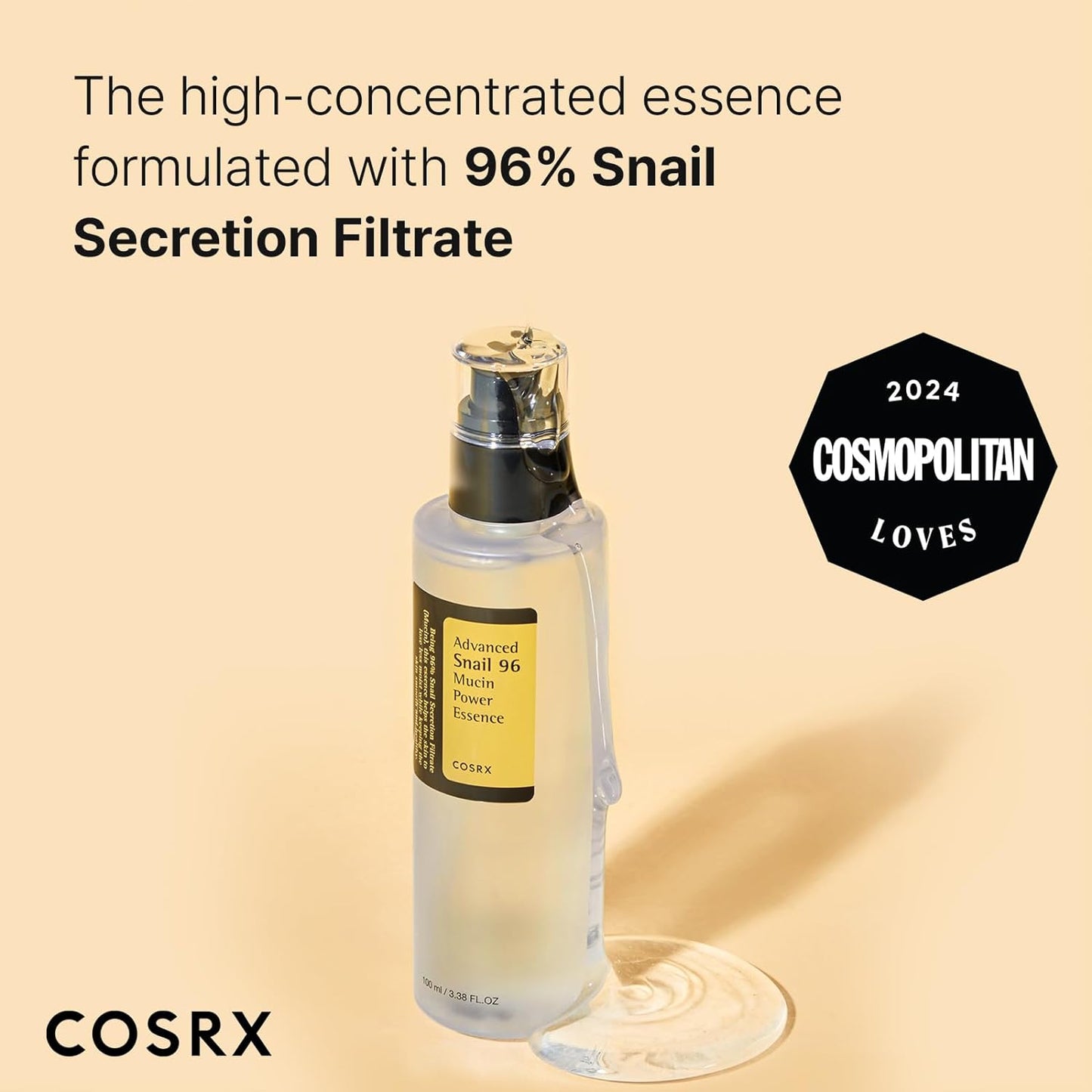 Revitalize Your Skin with Snail Mucin 96% Power Repairing Essence! 🌟✨ Hydrate, repair, and glow with this Korean skincare gem! 🐌💧 #SkincareRoutine #GlowingSkin