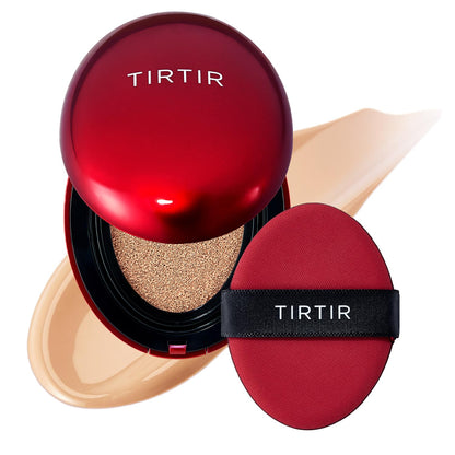 Get Flawless Skin with Our Mini Red Cushion Foundation! 🌟 Full Coverage, Weightless Feel, and a Gorgeous Satin Glow! Perfect for Concealing Tattoos! #KoreanMakeup #BeautyEssentials