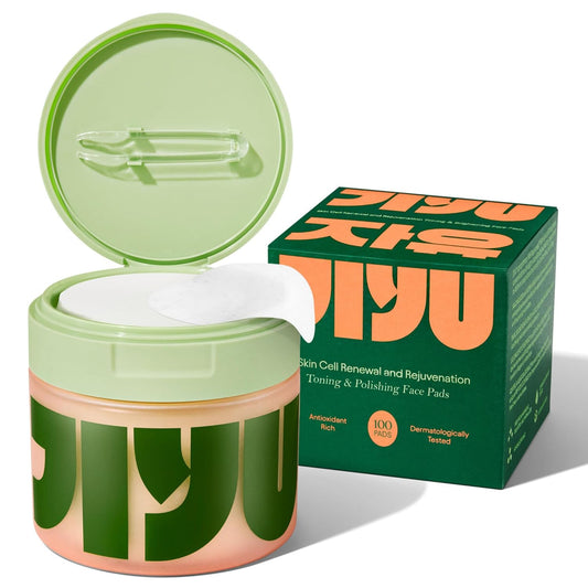 Say goodbye to dark spots and dull skin! 🌟 Try our Toning Polish Pads for a radiant glow, packed with snail mucin, niacinamide, and peptides. 100 count of hydration magic! 🐌✨ #SkincareGoals #GlowUp