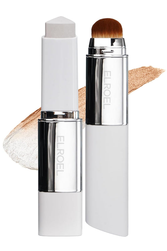 Transform Your Look with Blanc Cover Cream Stick V White! 🌟✨ This Korean Color-Changing Foundation Stick offers medium to full coverage and a gorgeous dewy finish. Plus, it features a dual-ended design with a detachable brush for flawless application! 💖 #MakeupMagic #KBeauty