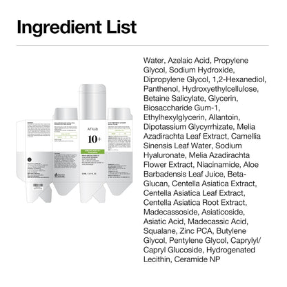 Soothing Serum for Sensitive Skin: Azelaic Acid 10% & Hyaluronic Acid with Niacinamide - Vegan Korean Skincare! 🌿💧 #SkincareGoals #SensitiveSkin