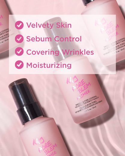 Say goodbye to pores and hello to flawless skin! 🌟✨ Check out our No Pore Blem Primer for a smooth finish and all-day makeup wear! 💖 #MakeupMustHave #FlawlessSkin