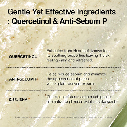 Heartleaf Quercetinol Pore Deep Cleansing Foam, Facial Cleanser, for Double Cleansing, BHA, Hyaluronic Acid, Glycerin, Face Wash, Blackhead Remover, Korean Skincare (150Ml/5.07 Fl.Oz.) blackrose picks blackrose picks