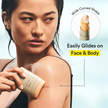 Get Your Glow On with Airy Sunstick SPF 50+! ☀️✨ No White Cast, Water-Resistant, and Perfect for On-the-Go Protection! #KoreanSunscreen #SunCare