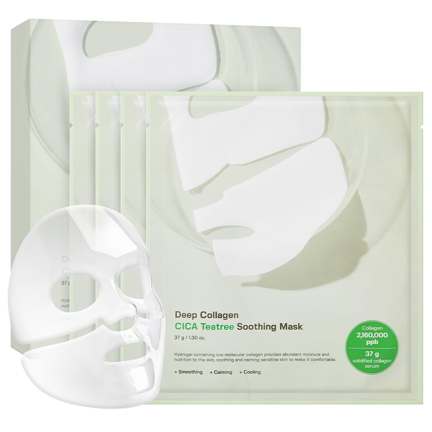 Transform Your Skin While You Sleep! 🌙✨ Try Our Deep Collagen Overnight Mask - 4 Pack of Hydrating Magic for Enhanced Elasticity! 💖 #KoreanSkincare #BeautySleep